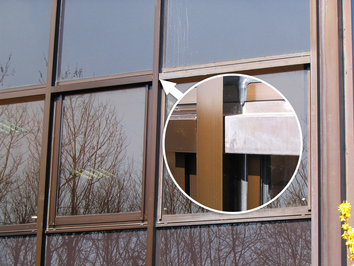 Rénovation-protection-châssis-aluminium  | avr-cordistes | travaux avec nacelle